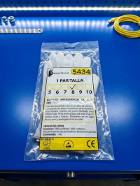 Guante Dexter Hand #8  nitrilo solo en las puntas ECONOMICO (cod.5434)